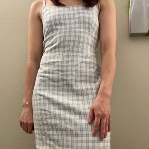 BRANDY MELVILLE GINGHAM DRESS